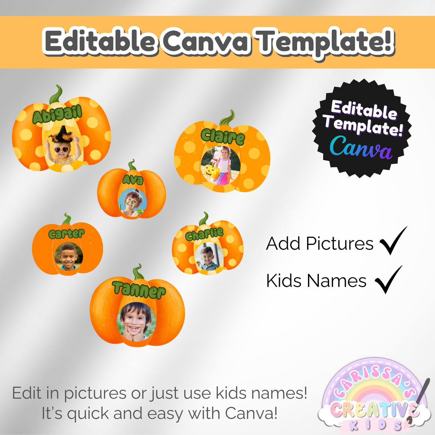 Cutest Pumpkins in the Patch Bulletin Board Kit
