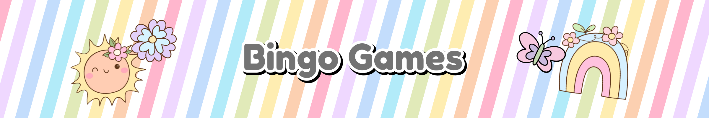 Preschool Bingo Games | Printable Bingo for Daycare & Classroom Fun Banner