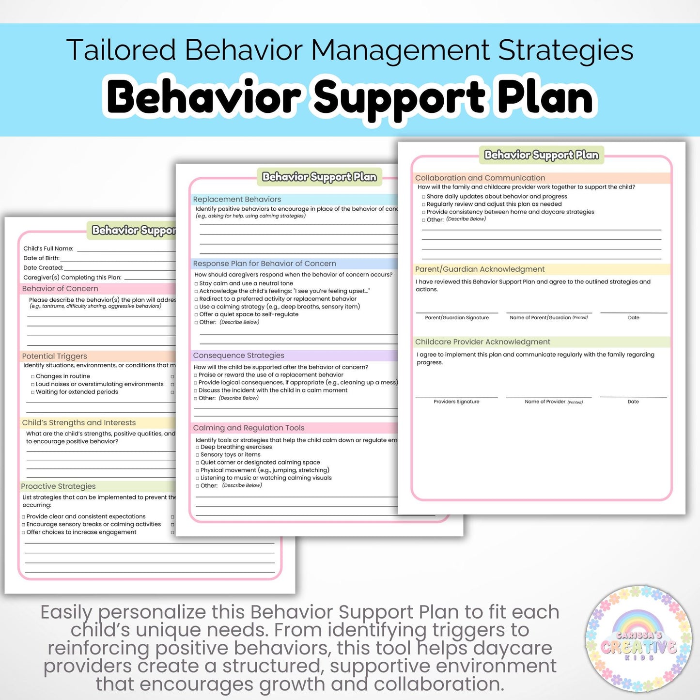 tailored support for preschool emotional development