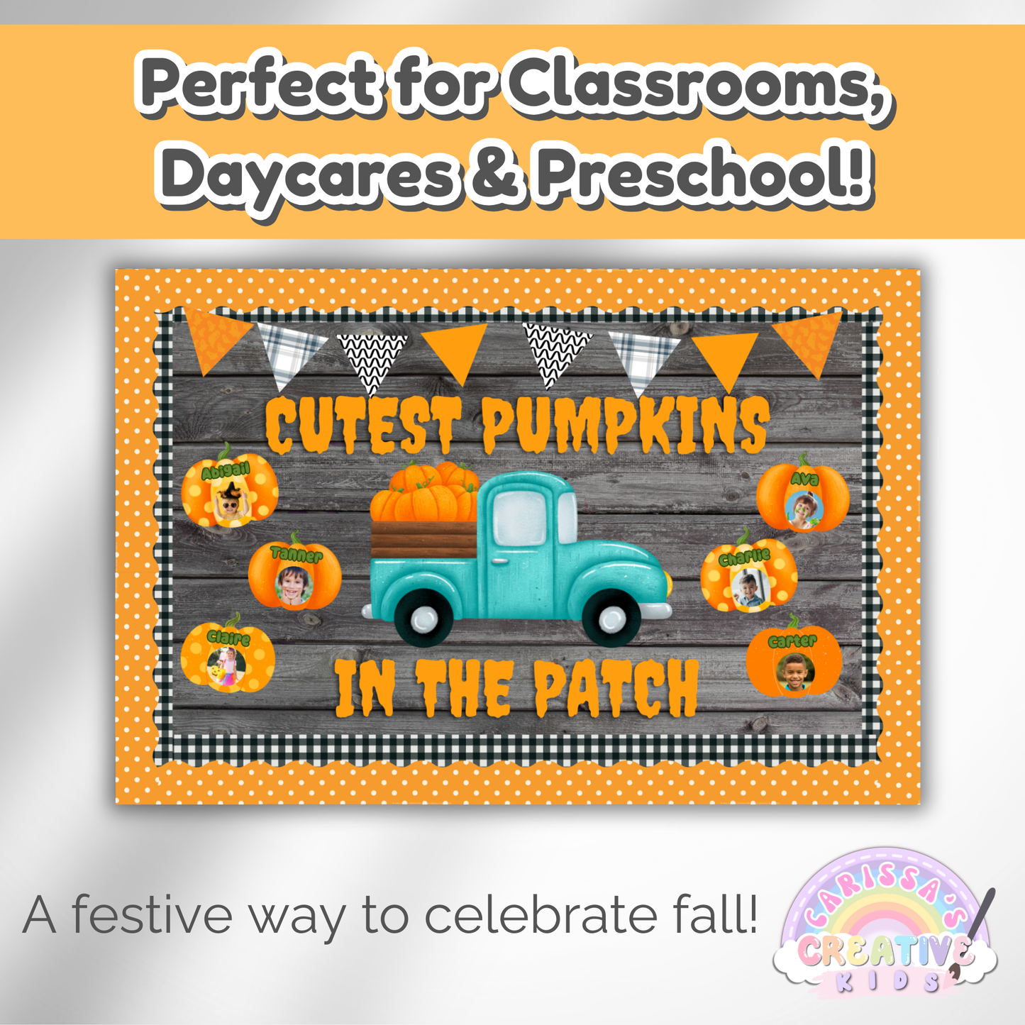 Cutest Pumpkins in the Patch Bulletin Board Kit