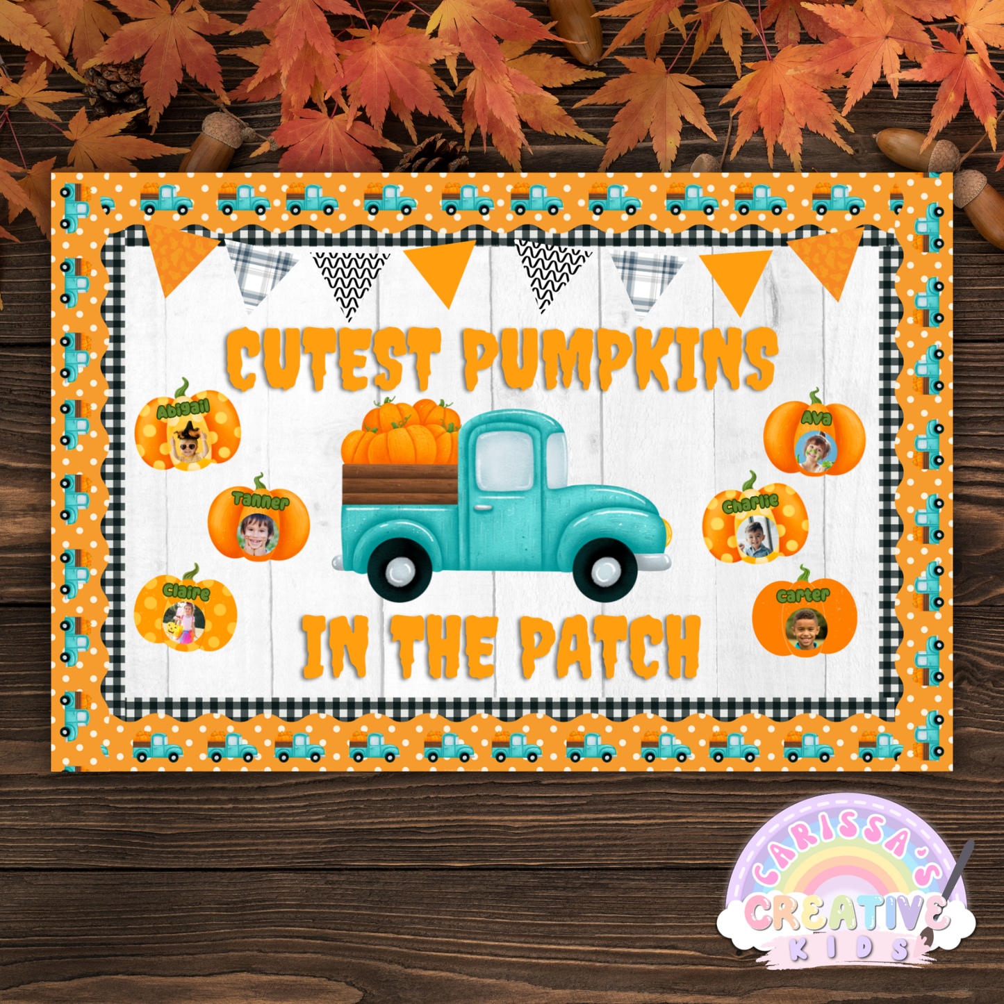 Cutest Pumpkins in the Patch Bulletin Board Kit