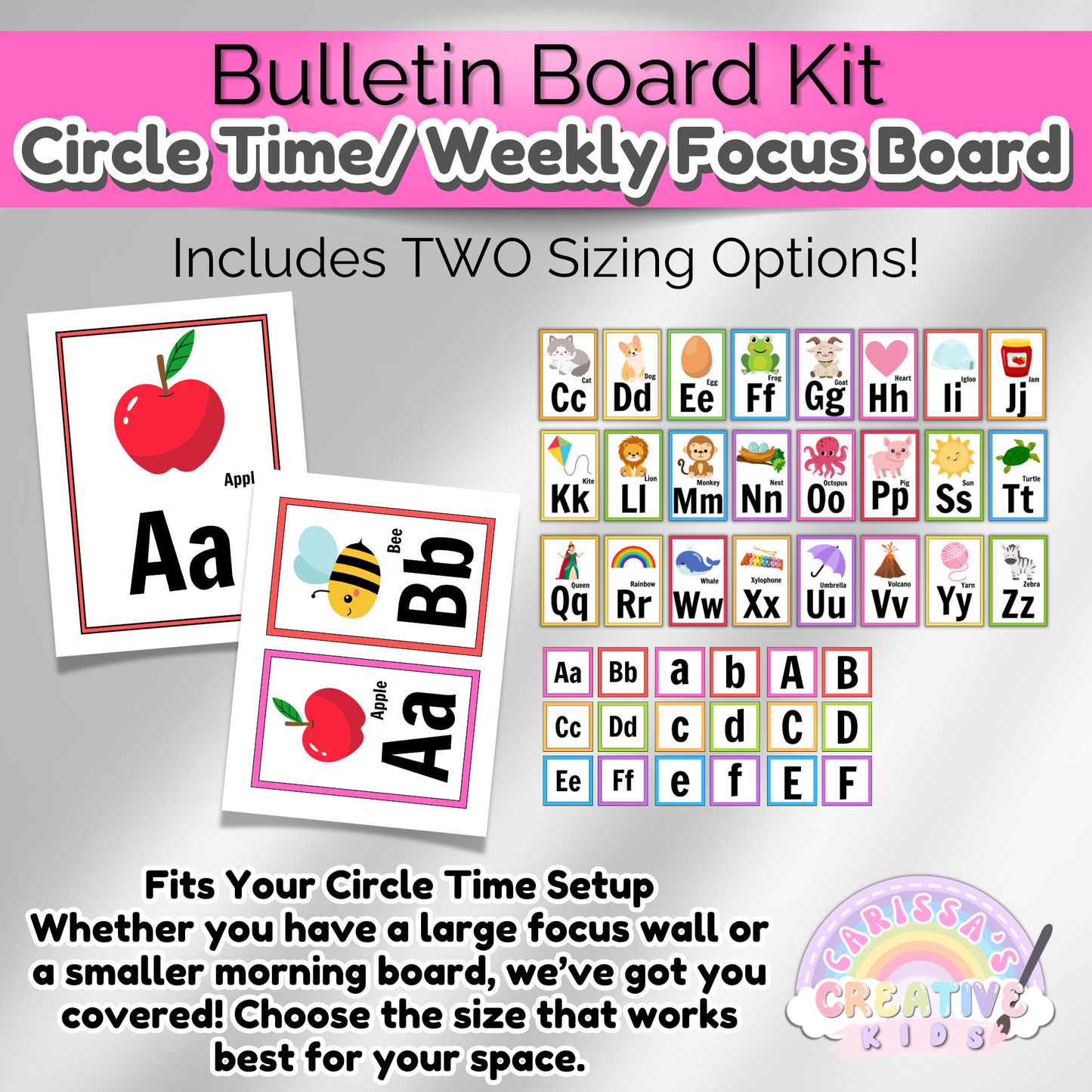 Daycare Circle Time Board | Preschool Focus Wall