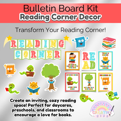Reading Corner Bulletin Board Kit