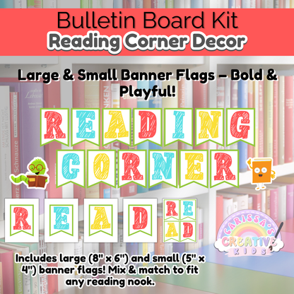 Reading Corner Bulletin Board Kit