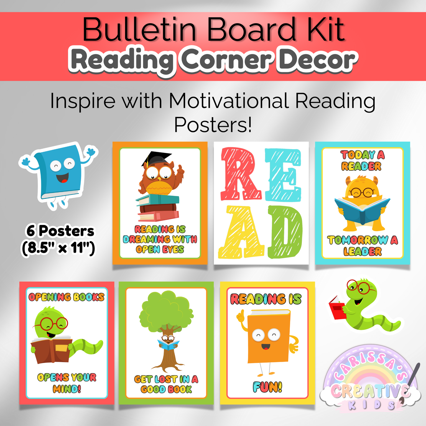 Reading Corner Bulletin Board Kit