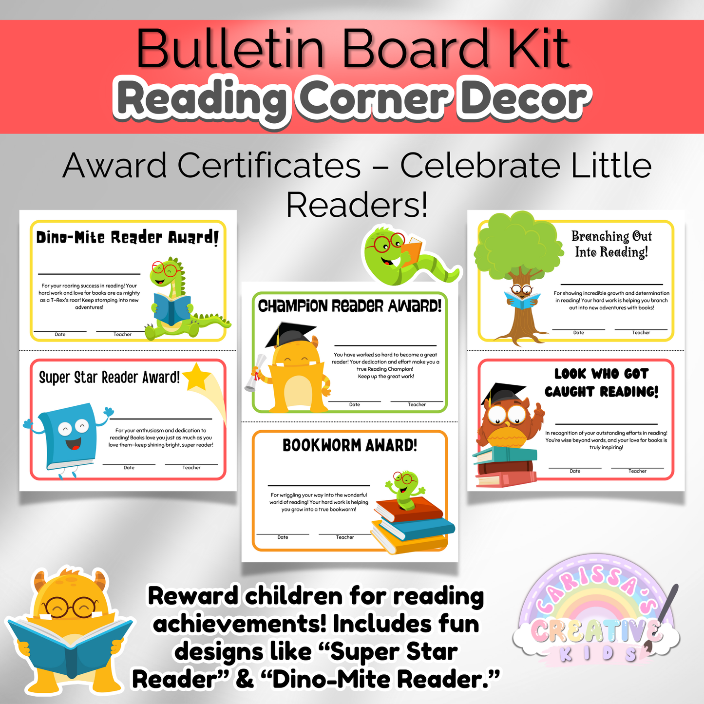 Reading Corner Bulletin Board Kit