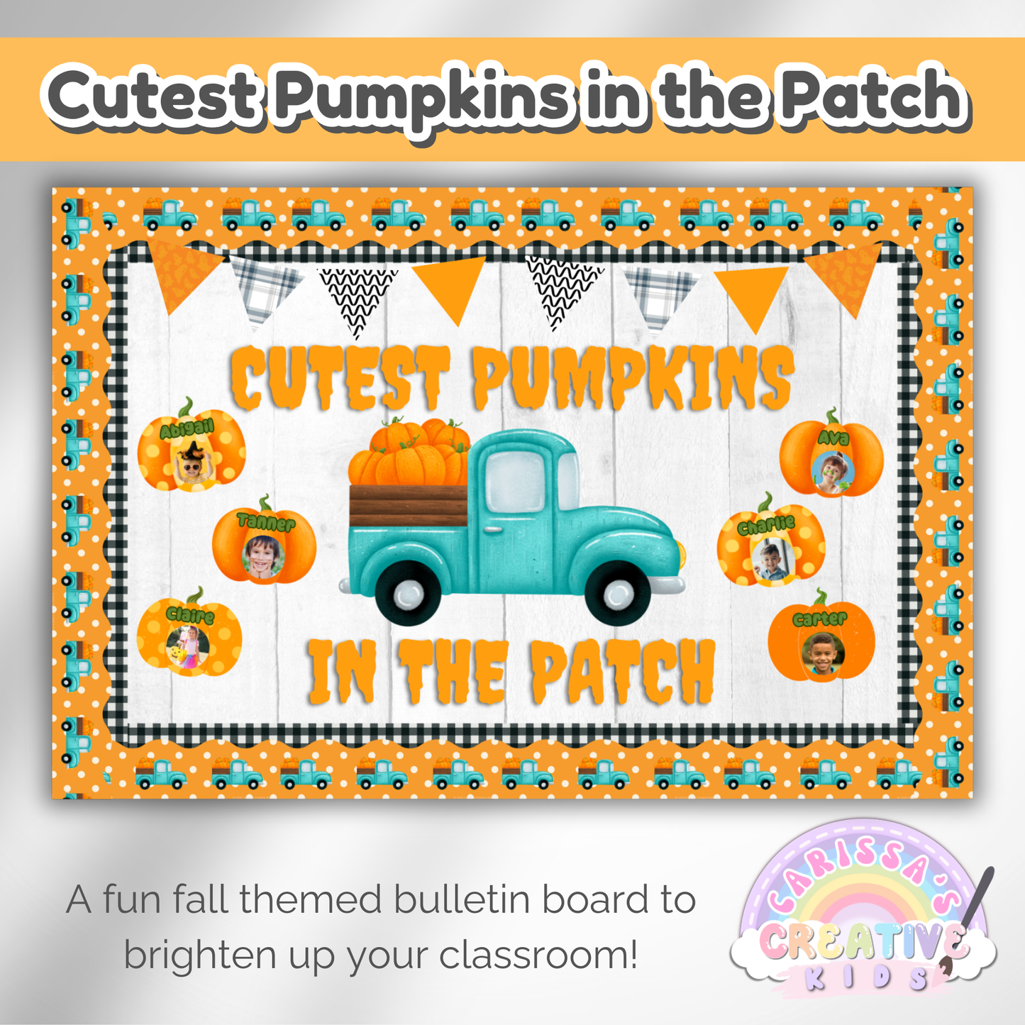 Cutest Pumpkins in the Patch Bulletin Board Kit