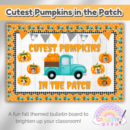 Cutest Pumpkins in the Patch Bulletin Board Kit