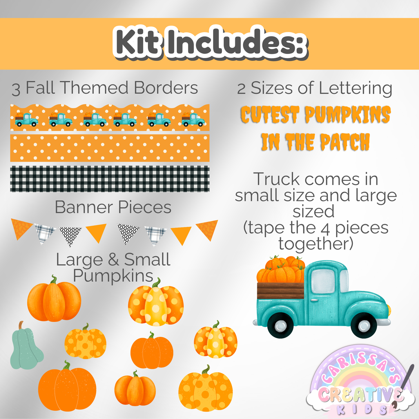 Cutest Pumpkins in the Patch Bulletin Board Kit