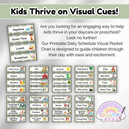 mportant note about digital download product: includes PDF and editable Canva template, no physical item shipped. Designed for classroom or daycare use.
