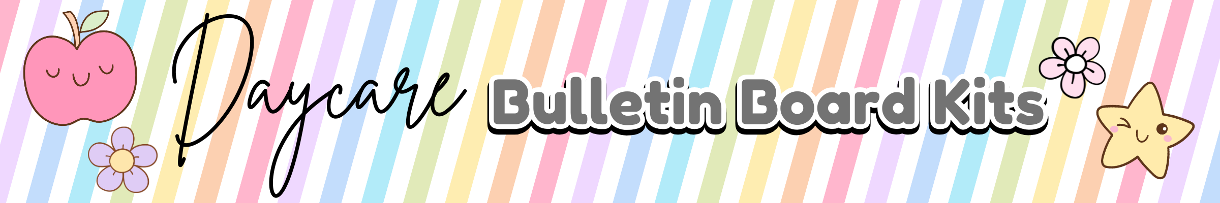 Daycare Bulletin Board Kits Banner