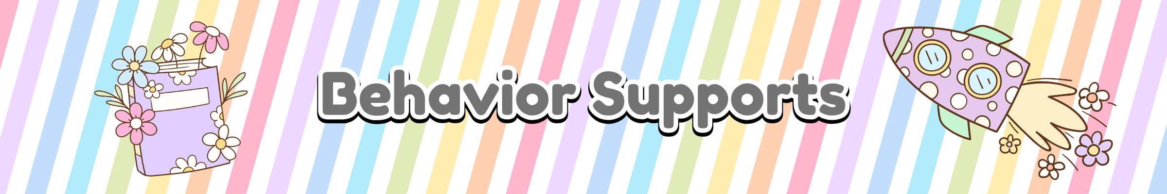 Daycare Behavior Support Plans & Preschool Behavior Forms Banner