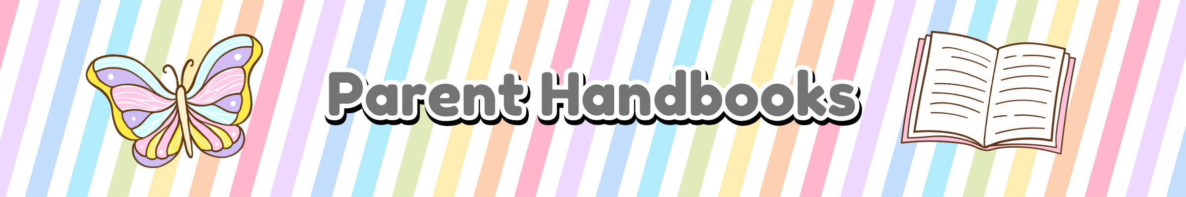 Daycare Parent Handbook Templates | Editable Policy Guides Banner