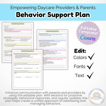 early childhood behavior management is simple with these forms!