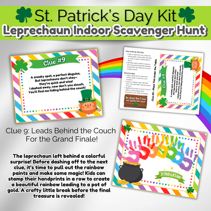 Fun handprint rainbow craft for kids to create during the scavenger hunt. Easy, colorful, and perfect for home or daycare.