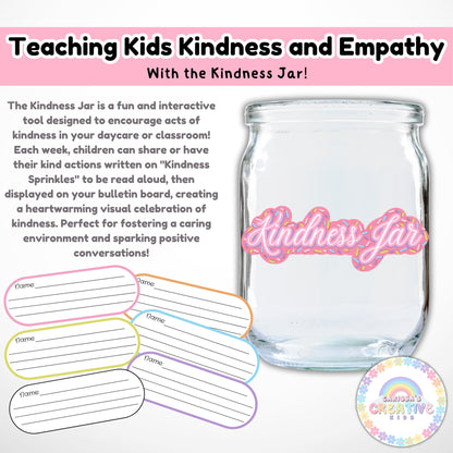 Sprinkle Kindness Bulletin Board Kit | Kindergarten Classroom Decor Theme