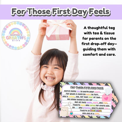 Daycare Gift Tag for New Parents | Digital Download | Heartfelt Daycare Gift for Parents | Daycare Welcome Gift Tag