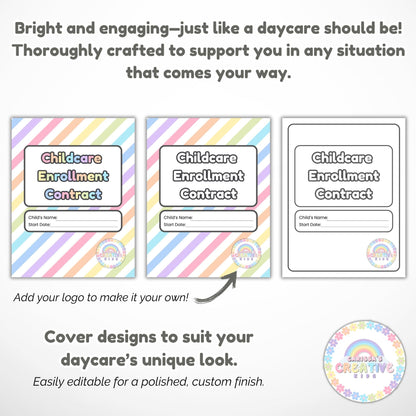 Daycare Contract | Editable Template