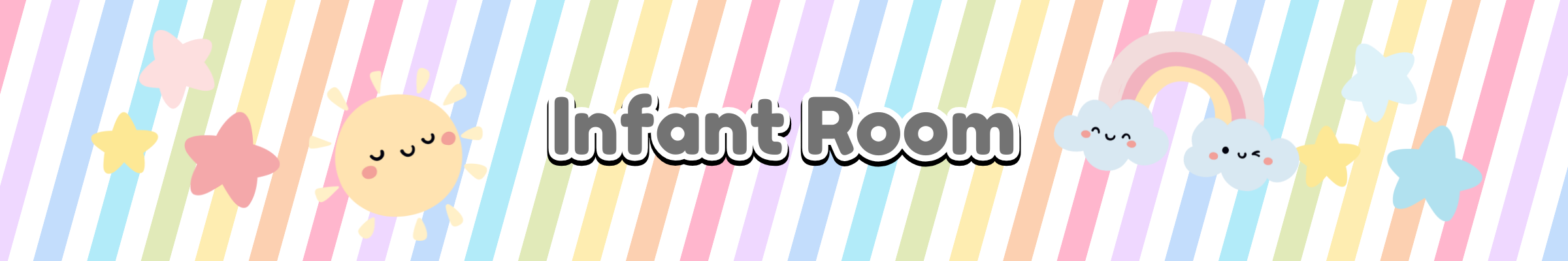 Infant Room Printables | Daycare Posters, Crib Labels & Nursery Signs Banner
