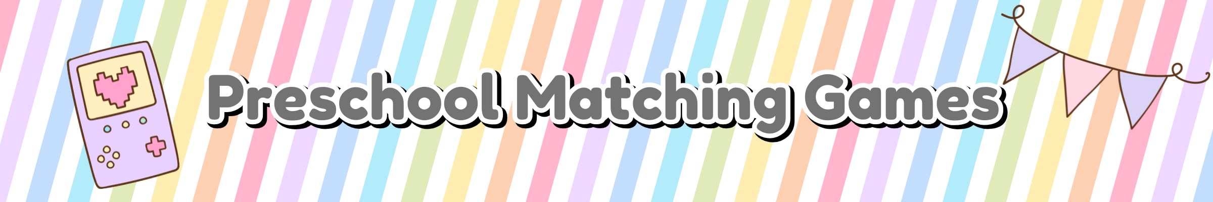 Preschool Table Activities | Early Learning Games & Printables Banner