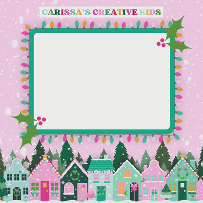 Christmas Bingo Set – 50 Unique Picture & Number Cards | Family & Classroom Game