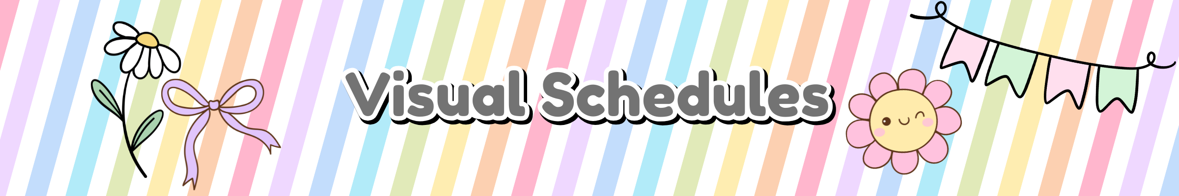 Daily Schedules & Visual Routines | Daycare & Preschool Printables Banner